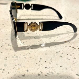 New Versace Medusa biggie frameless sunglasses